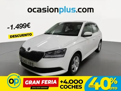 Usado Skoda Fabia 75 CV (55 kW) 2018 Blanco