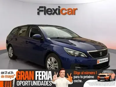Brugt Peugeot 308 SW Access 100 HK (73 kW) 2019 Blå Stationcar