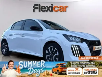 Usado Peugeot 208 Active 102 CV (75 kW) 2024 Blanco Utilitario