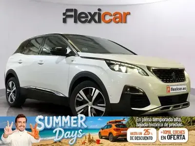 Usado Peugeot 3008 Allure 130 CV (95 kW) 2017 Blanco SUV