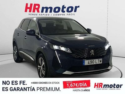 Usado Peugeot 3008 Allure 132 CV (97 kW) 2021 Azul SUV