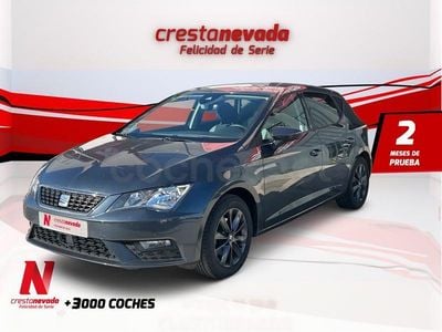 Usado Seat Leon Style 115 CV (84 kW) 2019 Azul Berlina