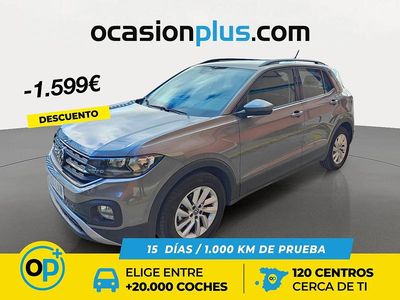 Gris / plata Usado 2021 VW T-Cross Advance SUV | 17.590 € (Precio justo)