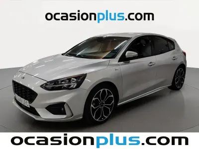 Usado Ford Focus ST-Line 125 CV (91 kW) 2020 Gris plata Utilitario