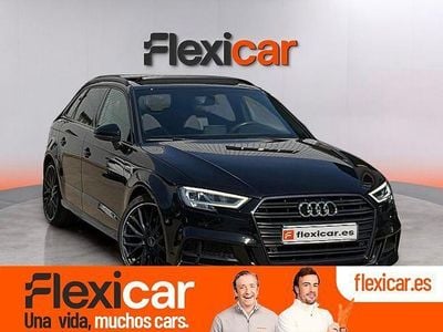 Usado Audi A3 150 CV (110 kW) 2020 Negro Berlina