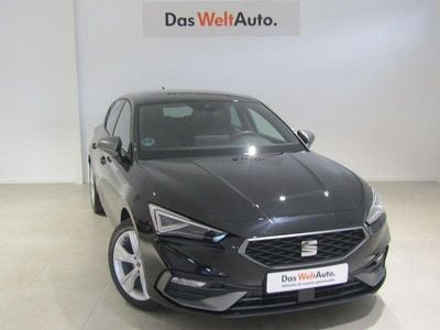 Usado Seat Leon FR 116 CV (85 kW) 2025 Negro Berlina