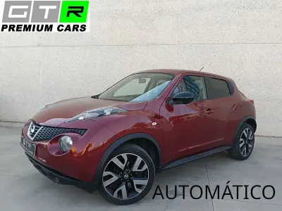 Usado Nissan Juke N-TEC 117 CV (86 kW) 2014 Granate SUV