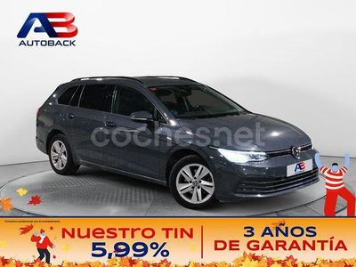 Gris Usado 2021 VW Golf VIII Life Familiar | 15.650 € (Precio justo)