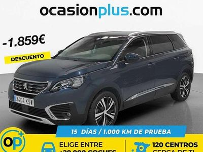 Usado Peugeot 5008 Allure 131 CV (96 kW) 2019 Azul SUV