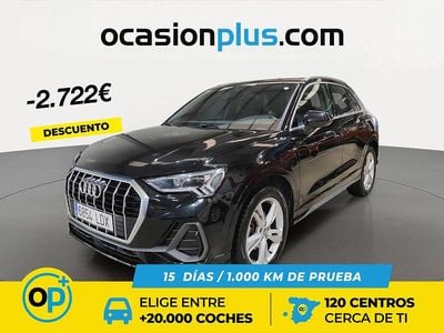 Usado Audi Q3 S-Line 150 CV (110 kW) 2020 Negro SUV