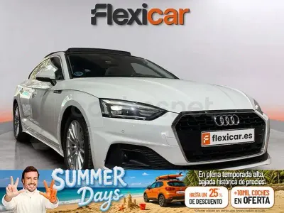 Usado Audi A5 Sportback 190 CV (139 kW) 2020 Blanco Utilitario