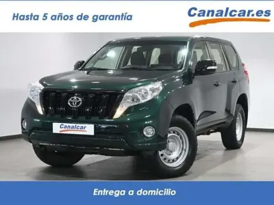Usado Toyota Land Cruiser 177 CV (130 kW) 2016 Verde SUV