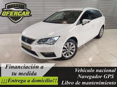 Usado Seat Leon Style 115 CV (84 kW) 2018 Blanco Familiar