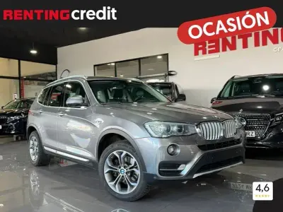 Usado BMW X3 Comfort Edition 150 CV (110 kW) 2017 Gris / plata SUV