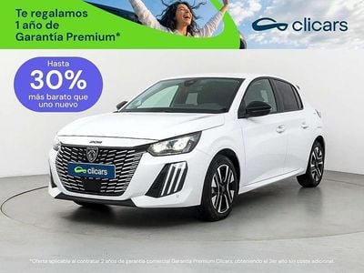 Usado Peugeot 208 Allure 101 CV (74 kW) 2025 Blanco Utilitario