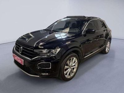 Usado VW T-Roc R-line 190 CV (139 kW) 2018 Negro SUV