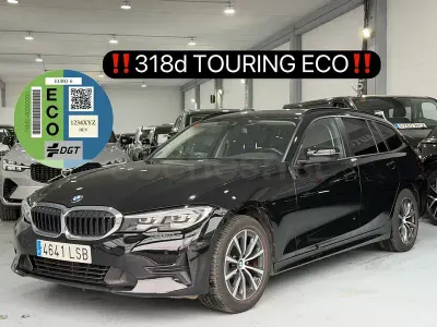Usado BMW 318 Comfort Edition 150 CV (110 kW) 2021 Negro Familiar