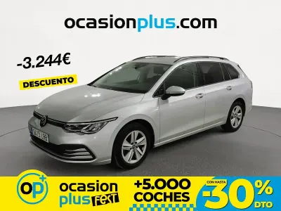 Usado VW Golf VIII Life 110 CV (80 kW) 2021 Gris Familiar