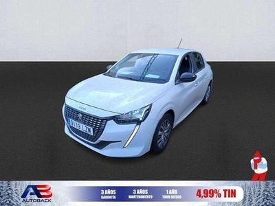 Usado Peugeot 208 Active 99 CV (72 kW) 2022 Blanco Utilitario