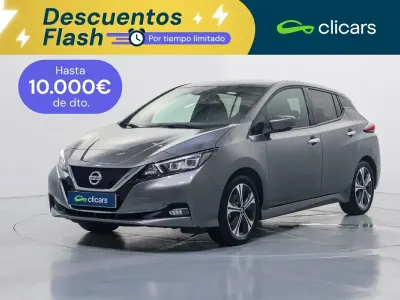 Usado Nissan Leaf N-Connecta 110 kW (150 CV) 2021 Gris Utilitario