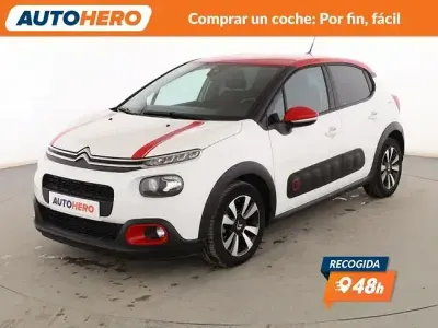 Usado Citroën C3 Feel 100 CV (73 kW) 2017 Blanco Berlina