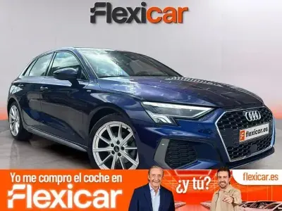 Usado Audi A3 S-Line 150 CV (110 kW) 2023 Azul Berlina