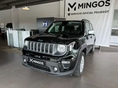 Usado Jeep Renegade Limited 190 CV (139 kW) 2022 Negro SUV