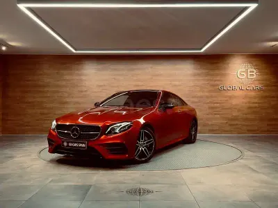 Usado Mercedes E350 299 CV (219 kW) 2018 Granate Coupe