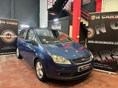 Brugt Ford C-MAX Ghia 115 HK (84 kW) 2008 Blå MPV