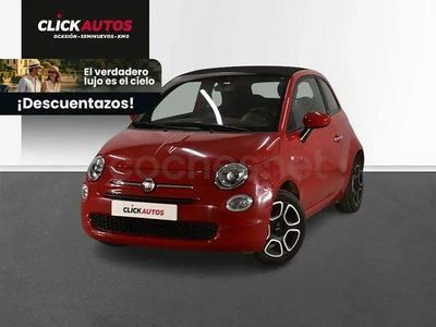 Usado Fiat 500C Club 70 CV (51 kW) 2023 Rojo Descapotable