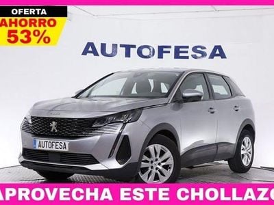 Usado Peugeot 3008 Active 130 CV (95 kW) 2021 Gris / plata SUV