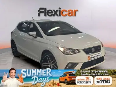Usado Seat Ibiza Reference 75 CV (55 kW) 2018 Blanco Utilitario