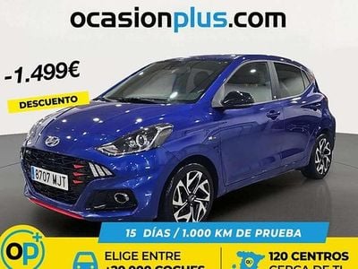 Usado Hyundai i10 N Line 84 CV (61 kW) 2023 Azul Utilitario