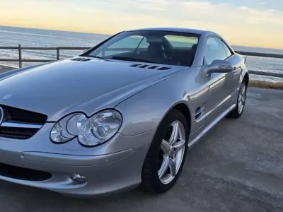Usado Mercedes SL43 AMG AMG 245 CV (180 kW) 2003 Plateado Descapotable