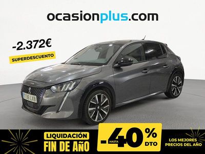 Gris / plata Usado 2022 Peugeot 208 GT Utilitario | 12.790 € (Precio justo)