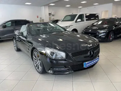 Usado Mercedes SL350 306 CV (225 kW) 2013 Negro Descapotable