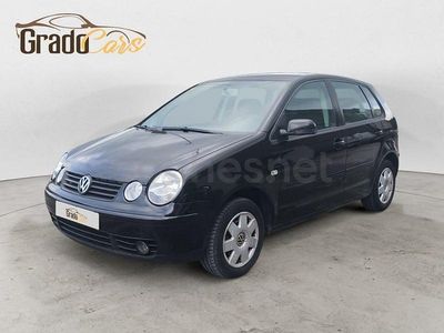 Usado VW Polo Trendline 100 CV (73 kW) 2003 Negro Berlina