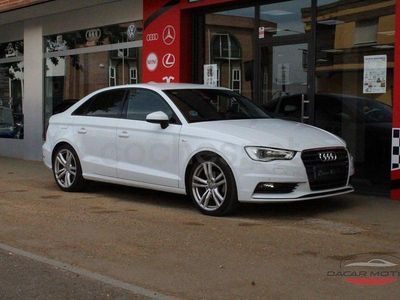 Käytetty Audi A3 S-Line 110 HP (80 kW) 2016 Valkoinen Sedan