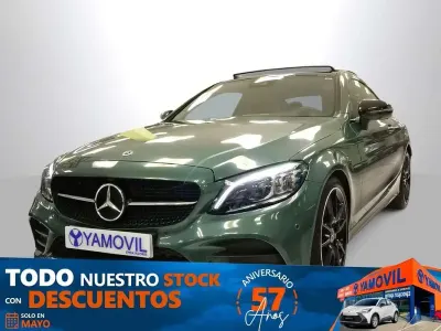 Käytetty Mercedes C220 194 HP (142 kW) 2023 Vihreä Coupe - kaksiovinen