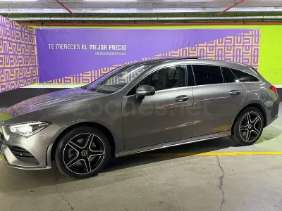 Usado Mercedes CLA250e Shooting Brake 218 CV (160 kW) 2021 Gris / plata Familiar