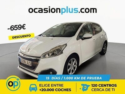 Usado Peugeot 208 Active 75 CV (55 kW) 2016 Blanco Utilitario