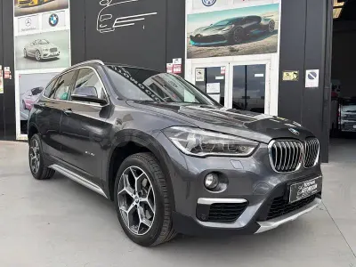 Usado BMW X1 Sport Line 150 CV (110 kW) 2018 Gris / plata SUV