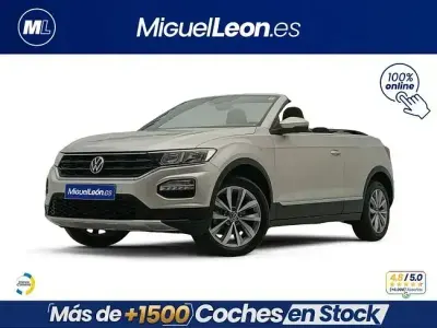 Usado VW T-Roc Cabriolet 115 CV (84 kW) 2021 Beige Descapotable
