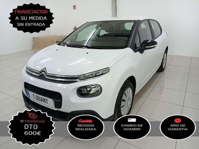 Usado Citroën C3 Live 99 CV (72 kW) 2019 Blanco Utilitario
