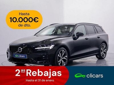 Negro Usado 2023 Volvo V60 Plus Familiar | 34.490 € (Un poco caro)