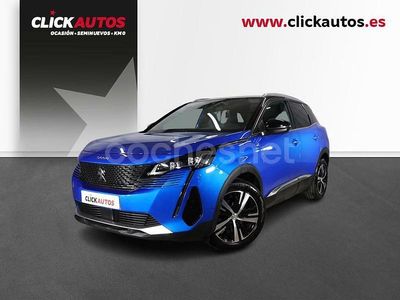 Azul Usado 2021 Peugeot 3008 GT SUV | 19.100 € (Caro)