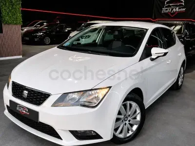 Usado Seat Leon CONNECT 110 CV (80 kW) 2015 Blanco Berlina