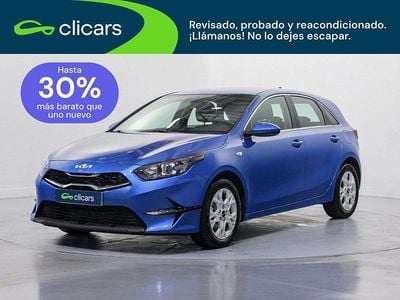 Usado Kia Ceed 136 CV (100 kW) 2022 Azul Utilitario