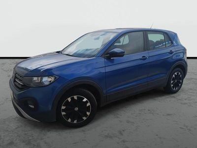Usado VW T-Cross Edition 95 CV (69 kW) 2021 Azul arrecife metalizado SUV