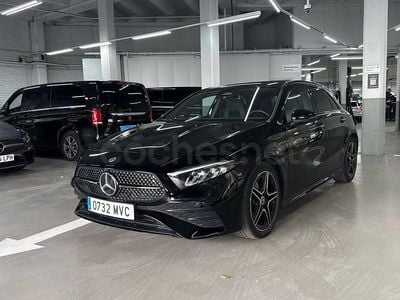 Usado Mercedes A200 AMG line 150 CV (110 kW) 2024 Negro noche Berlina